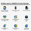 Picture of SYSKA Astro SW280  Round Dial Smart Watch