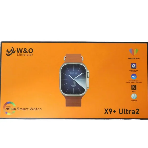Picture of W&O X9+ Ultra 2 Super Amoled Smartwatch