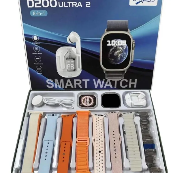 Picture of D200 ULTRA 2 SMART WATCH 8in1 STRAP