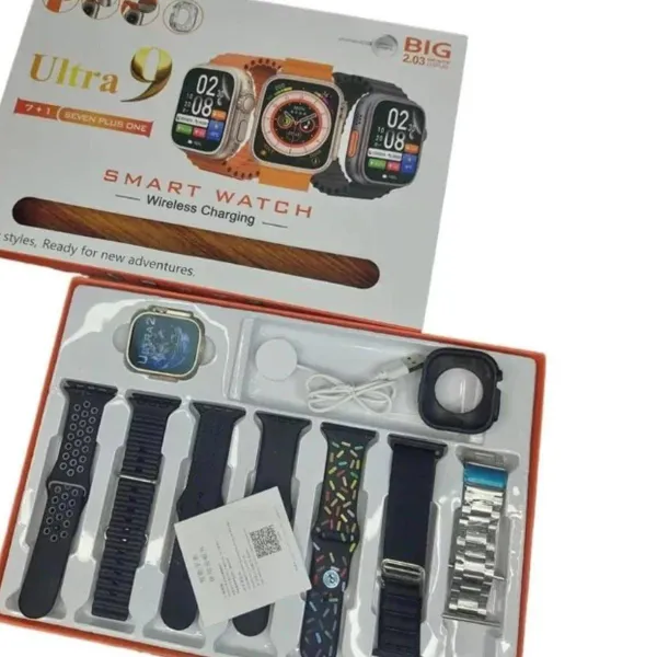 Picture of Ultra 9 Watch 7 in 1 strap smart watch