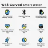 Picture of WS6 Curved Smart Watch