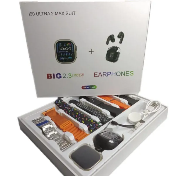 Picture of i90 Ultra 2 MAX SUIT 10 in 1 Smart Watch