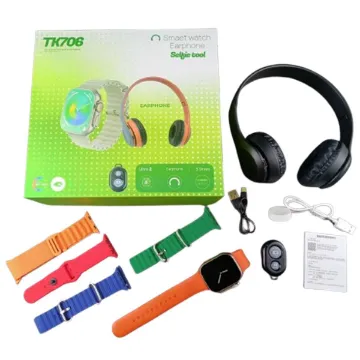 Show details for Tk706 Ultra Smart Watch With Headphone Picture of Tk706 Ultra Smart Watch With Headphone