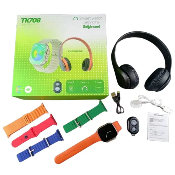 Picture of Tk706 Ultra Smart Watch With Headphone