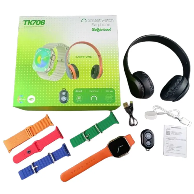 Picture of Tk706 Ultra Smart Watch With Headphone