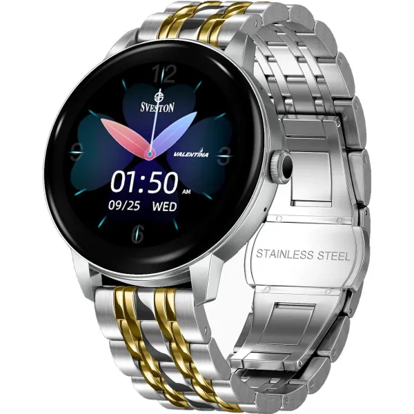 Picture of SVESTON VALENTINA CHAIN SMARTWATCH WITH FREE SILICON STRAP