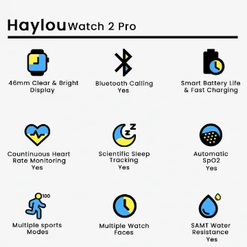 Show details for Haylou Watch 2 Pro Picture of Haylou Watch 2 Pro