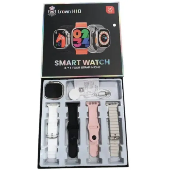 Picture of Crown H10 ultra 4 in 1 Smart watch