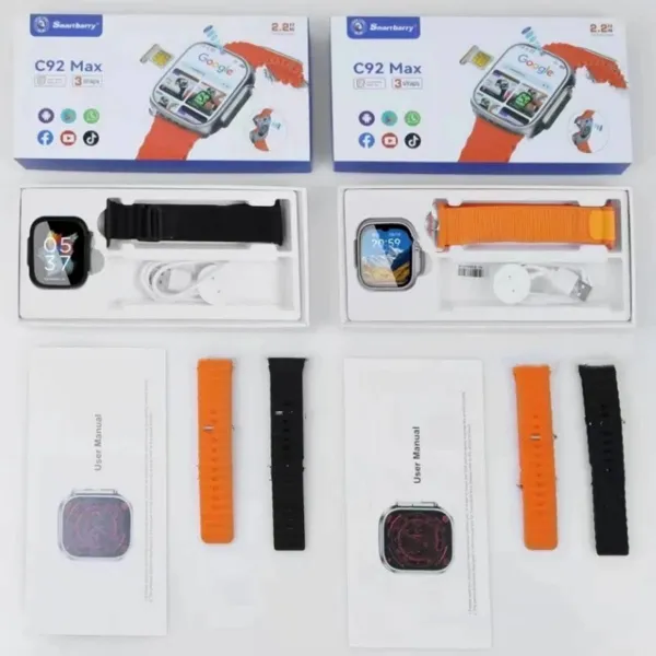 Picture of C92 Max Smart Sim Watch Dual Camera