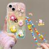 Picture of 3D Individual Fashion Flower Clear Design Girls Phone Cases Cover Unique Mobile Phone Cover Case for iPhone 14 13 12 Pro Max
