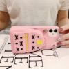 Picture of With Crossbody Strap Wallet Bag 3D Cute Luxury Girl Women Silicone Phone Case Cover for Iphone X Xs 11 12 13 14 15 Plus Pro Max