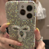 Picture of Luxury Diamond Love Mirror Butterfly Girl Glitter TPU Phone Case for iPhone 17 16 Pro Max 15 14 13 12 11 Made PU Sparkling Cover